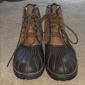 Men’s Steve Madden “duck” boots